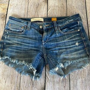 Anthropologie Pilcro and the Letterpress Jean Shorts